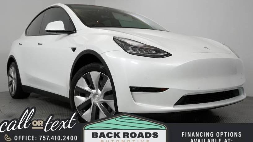 TESLA MODEL Y 2021 5YJYGAEE3MF286183 image